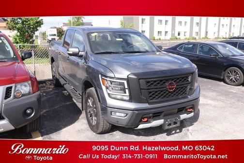 Gun Metallic 2023 Nissan Titan PRO-4X
