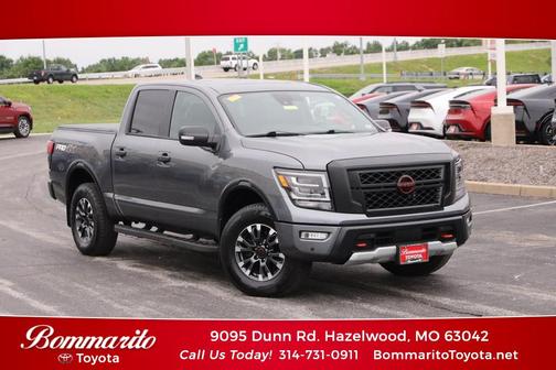 Gun Metallic 2023 Nissan Titan PRO-4X