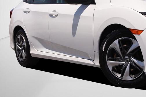 White Orchid Pearl 2019 Honda Civic LX