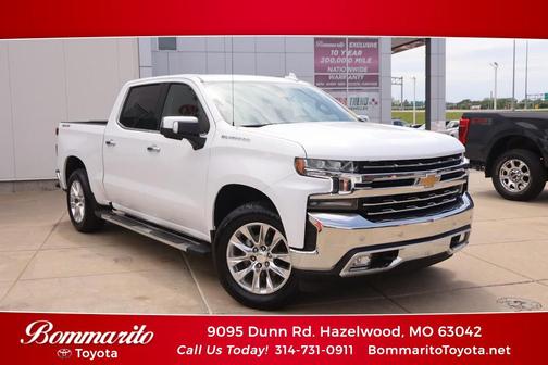 Summit White 2021 Chevrolet Silverado 1500 LTZ