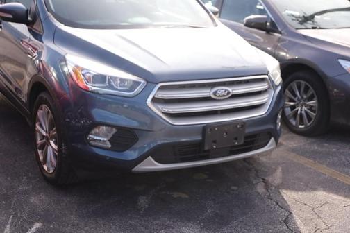 Blue 2018 Ford Escape Titanium