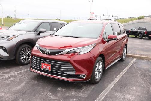 Ruby Flare Pearl 2026 Toyota Sienna Limited