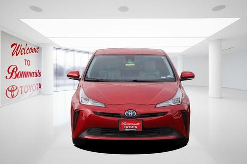Supersonic Red 2021 Toyota Prius LE