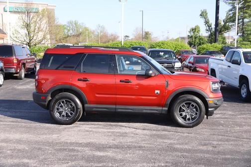 Hot Pepper Red Metallic Tinted Clearcoat 2024 Ford Bronco Sport Big Bend