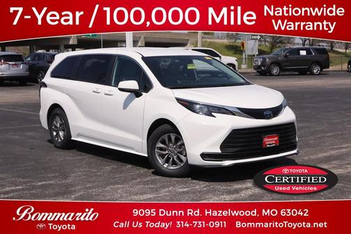 Ice Cap 2025 Toyota Sienna LE