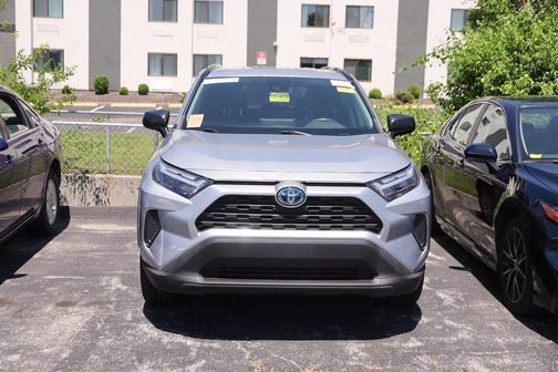 Silver Sky Metallic 2023 Toyota RAV4 Hybrid LE
