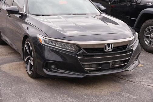 Crystal Black Pearl 2021 Honda Accord Sport 2.0T