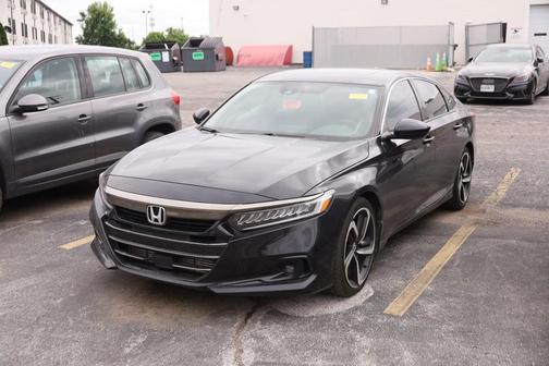 Crystal Black Pearl 2021 Honda Accord Sport 2.0T