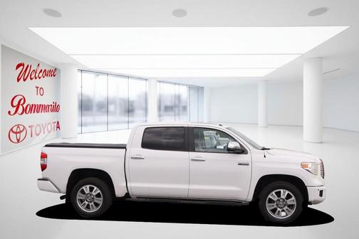 Super White 2015 Toyota Tundra Platinum