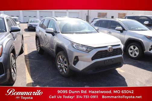 Silver Sky Metallic 2021 Toyota RAV4 XLE Premium