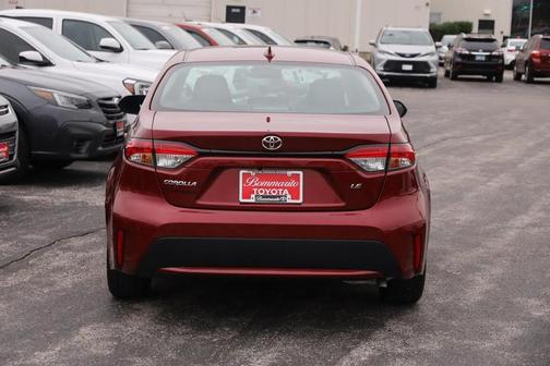 Ruby Flare Pearl 2022 Toyota Corolla LE