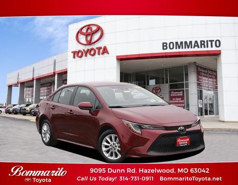 Ruby Flare Pearl 2022 Toyota Corolla LE