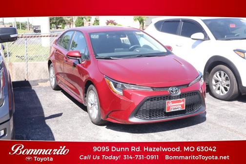 Ruby Flare Pearl 2022 Toyota Corolla LE