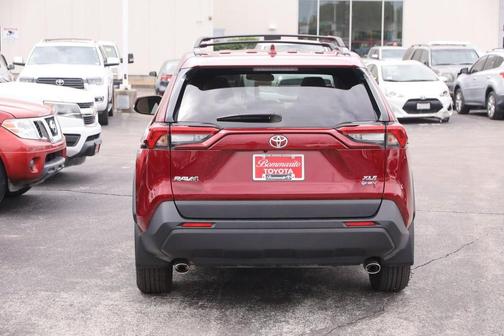 Ruby Flare Pearl 2025 Toyota RAV4 Hybrid XLE Premium