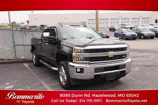 Black 2017 Chevrolet Silverado 2500 LTZ