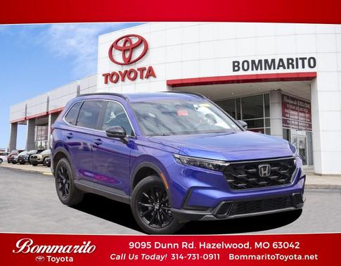 Canyon River Blue Metallic 2024 Honda CR-V Hybrid Sport AWD