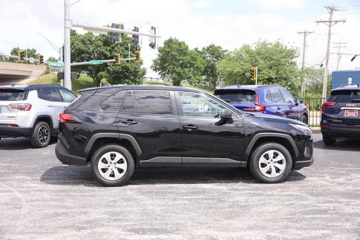 Midnight Black Metallic 2024 Toyota RAV4 LE