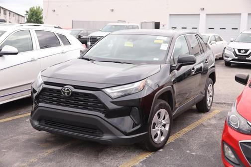 Midnight Black Metallic 2024 Toyota RAV4 LE