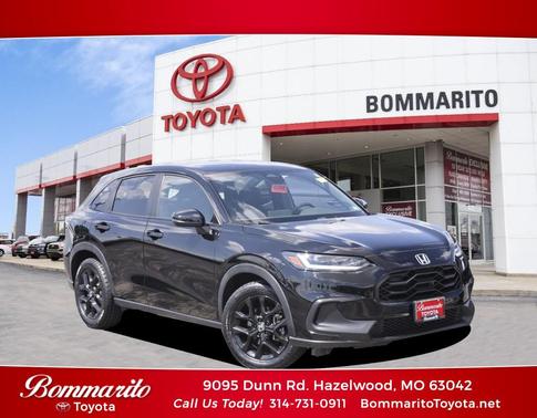 Crystal Black Pearl 2023 Honda HR-V 2WD Sport