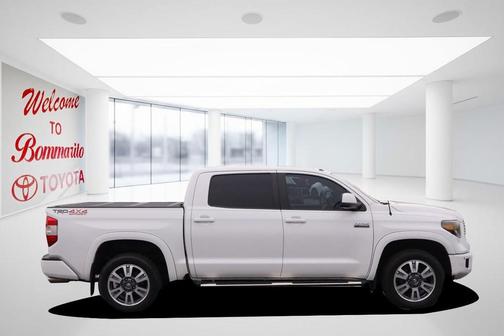 Super White 2017 Toyota Tundra Platinum