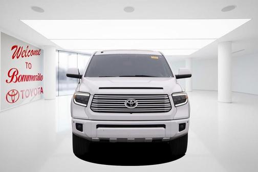 Super White 2017 Toyota Tundra Platinum