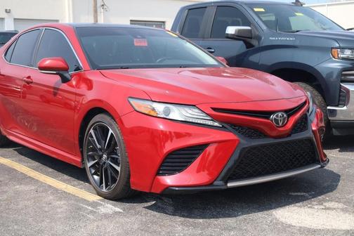 Supersonic Red 2019 Toyota Camry XSE