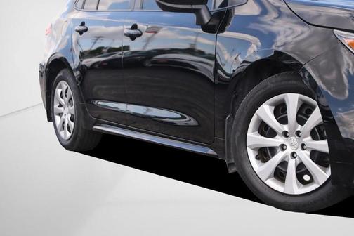 Midnight Black Metallic 2025 Toyota Corolla LE