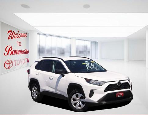 Super White 2021 Toyota RAV4 LE