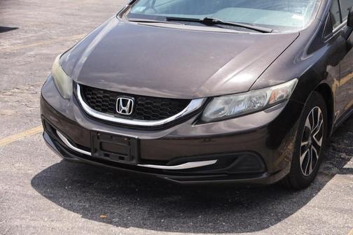 Crystal Black Pearl 2014 Honda Civic EX