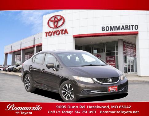 Crystal Black Pearl 2014 Honda Civic EX
