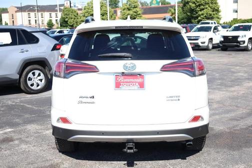 Blizzard Pearl 2017 Toyota RAV4 Hybrid Limited