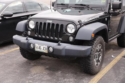 Black Clearcoat 2016 Jeep Wrangler Rubicon