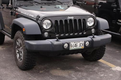 Black Clearcoat 2016 Jeep Wrangler Rubicon