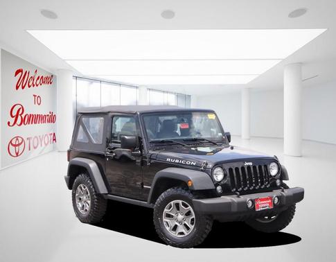 Black Clearcoat 2016 Jeep Wrangler Rubicon