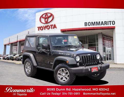 Black Clearcoat 2016 Jeep Wrangler Rubicon