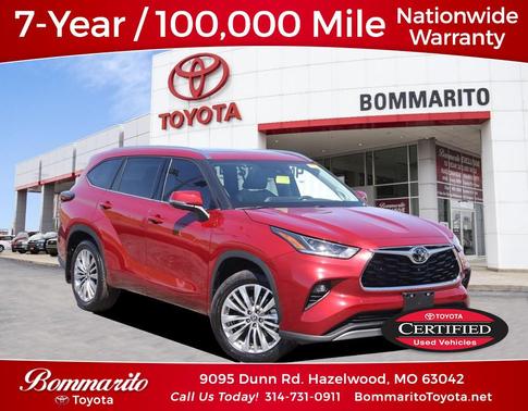 Pearl 2025 Toyota Highlander Platinum