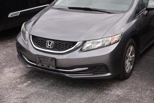 Polished Metal Metallic 2013 Honda Civic LX