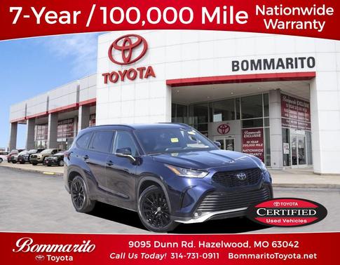 Blueprint 2024 Toyota Highlander XSE