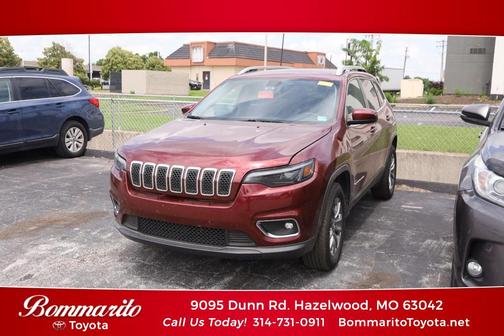 Velvet Red Pearlcoat 2020 Jeep Cherokee Latitude Plus