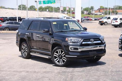 Midnight Black Metallic 2022 Toyota 4Runner Limited