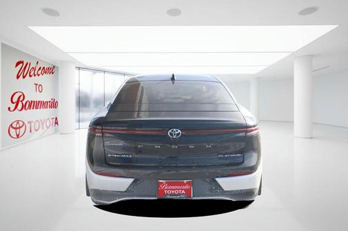 Black 2025 Toyota Crown Platinum