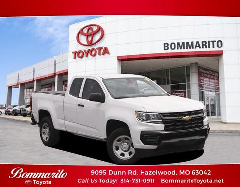 Summit White 2022 Chevrolet Colorado WT