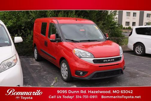 Bright Red 2021 RAM ProMaster City Tradesman