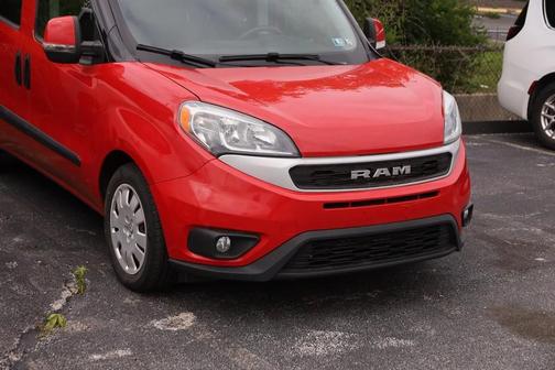 Bright Red 2021 RAM ProMaster City Tradesman