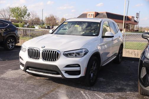 Mineral White Metallic 2021 BMW X3 xDrive30i