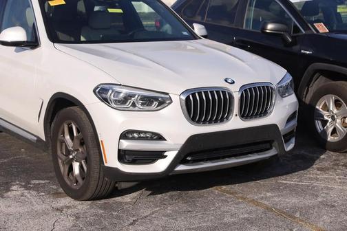 Mineral White Metallic 2021 BMW X3 xDrive30i