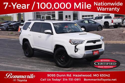 White 2022 Toyota 4Runner TRD Off Road Premium