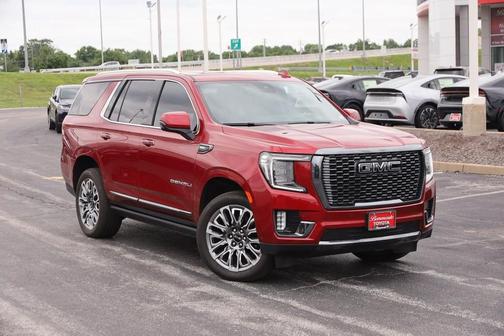 Volcanic Red Tintcoat 2024 GMC Yukon Denali Ultimate