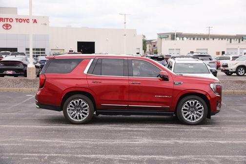 Volcanic Red Tintcoat 2024 GMC Yukon Denali Ultimate