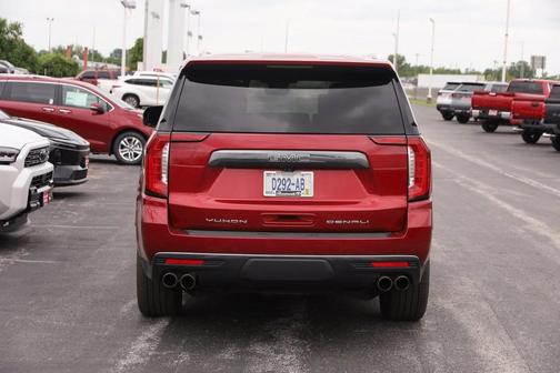 Volcanic Red Tintcoat 2024 GMC Yukon Denali Ultimate